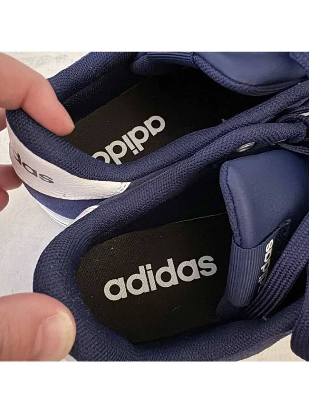 Adidas Men Size 8 Blue Casual Lace Up Daily 4.0 Shoes Sneakers NWB IF4503